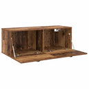Vægmonteret skab Gammelt træ 100 x 36,5 x 35 cm Konstrueret træ