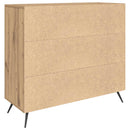 Sideboard Artisan Egetræ 89,5 x 34 x 80 cm Konstrueret træ
