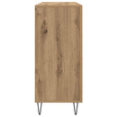 Sideboard Artisan Egetræ 90 x 32,5 x 80 cm Konstrueret træ