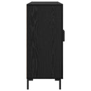 Sideboard Sort eg 90 x 34 x 80 cm Konstrueret træ