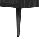 TV-skab Sort eg 150 x 30 x 50 cm Konstrueret træ