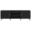 TV-skab Sort eg 150 x 30 x 50 cm Konstrueret træ