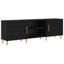 TV-skab Sort eg 150 x 30 x 50 cm Konstrueret træ