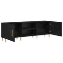 TV-skab Sort eg 150 x 30 x 50 cm Konstrueret træ