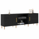 TV-skab Sort eg 150 x 30 x 50 cm Konstrueret træ