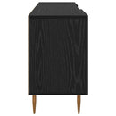 TV-skab Sort eg 150 x 30 x 50 cm Konstrueret træ