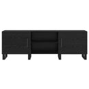 TV-skab Sort eg 150 x 30 x 50 cm Konstrueret træ