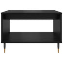 Sofabord Sort eg 60 x 50 x 40 cm Konstrueret træ