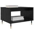 Sofabord Sort eg 60 x 50 x 40 cm Konstrueret træ