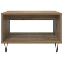 Sofabord artisan eg 60 x 50 x 40 cm Konstrueret træ