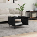 Sofabord Sort eg 60 x 50 x 40 cm Konstrueret træ