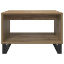 Sofabord artisan eg 60 x 50 x 40 cm Konstrueret træ