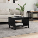 Sofabord Sort eg 60 x 50 x 40 cm Konstrueret træ