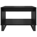 Sofabord Sort eg 60 x 50 x 40 cm Konstrueret træ