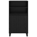 Highboard Sort 60 x 36 x 110 cm Konstrueret træ
