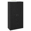 Kontorskab Sort eg 60 x 32 x 115 cm Konstrueret træ