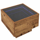 Sofabord Gammelt træ 40 x 40 x 30 cm Konstrueret træ