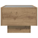 Sofabord artisan eg 40 x 40 x 30 cm Konstrueret træ