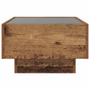 Sofabord Gammelt træ 50 x 50 x 30 cm Konstrueret træ