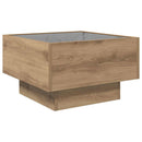 Sofabord artisan eg 50 x 50 x 30 cm Konstrueret træ