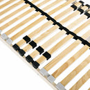 Lamelbund Brun 80 x 190 cm Solid bøg