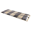 Lamelbund Brun 80 x 190 cm Solid bøg