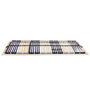 Lamelbund Brun 80 x 190 cm Solid bøg