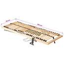 Lamelbund Brun 80 x 190 cm Solid bøg