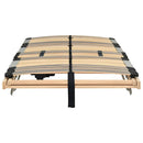Lamelbund Brun 100 x 190 cm Solid bøg