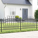 Havehegn KAMPEN 240 x 118 cm Mesh Pulverlakeret Stål Grå