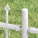 Havehegn Woerden 240 x 215 cm Pulverlakeret Stål Hvid