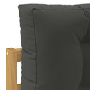 Udendørs sofagruppe 5 stk. Hvid Polyester