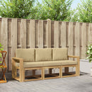 Udendørs sofagruppe 3 pcs