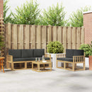Udendørs sofagruppe 6 pcs