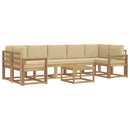 Udendørs sofagruppe 6 pcs