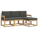 Udendørs sofagruppe 4 pcs
