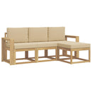 Udendørs sofagruppe 4 pcs