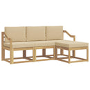 Udendørs sofagruppe 4 pcs