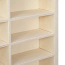 Vægdisplaykasse Beige 98 x 4,5 x 55 cm Konstrueret træ