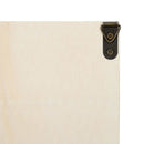 Vægdisplaykasse Beige 98 x 4,5 x 55 cm Konstrueret træ