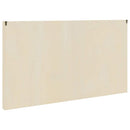 Vægdisplaykasse Beige 98 x 4,5 x 55 cm Konstrueret træ