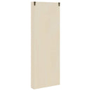 Vægdisplaykasse Beige 21 x 4,5 x 59 cm Konstrueret træ