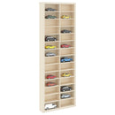 Vægdisplaykasse Beige 21 x 4,5 x 59 cm Konstrueret træ