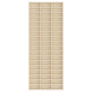 Vægdisplaykasse Beige 30 x 4,5 x 75 cm Konstrueret træ