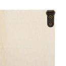 Vægdisplaykasse Beige 40 x 8,5 x 37 cm Konstrueret træ