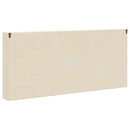 Vægdisplaykasse Vægmonteret Beige 80 x 8,5 x 36 cm