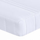 Udvidelig Skummadras 80 x 200 cm Hvid