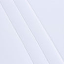 Udvidelig skummadras 80 x 200 cm Hvid