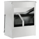 Kaninfeeder Sølv 20 x 12,5 x 25 cm Galvaniseret stål