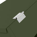 Kaninfeeder Oliven grøn 64,5 x 25,5 x 45,5 cm Koldvalset Stål